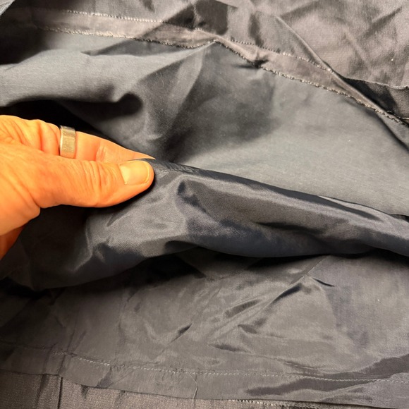 Talbots Black Silk Blend Sequin Sheath Dress Sz 14 Cocktail Party Dance Wedding - Picture 7 of 11